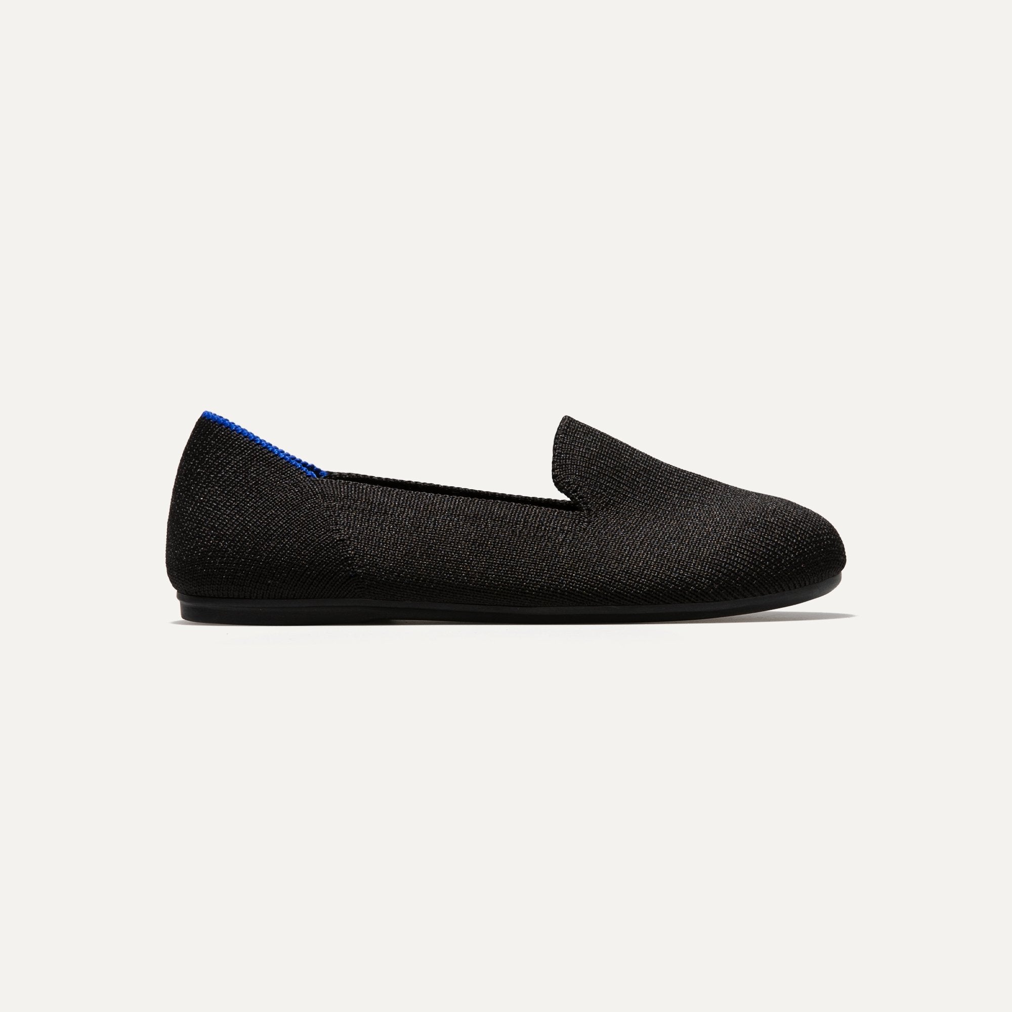 Alternative view of The Kids Loafer   Black Solid
