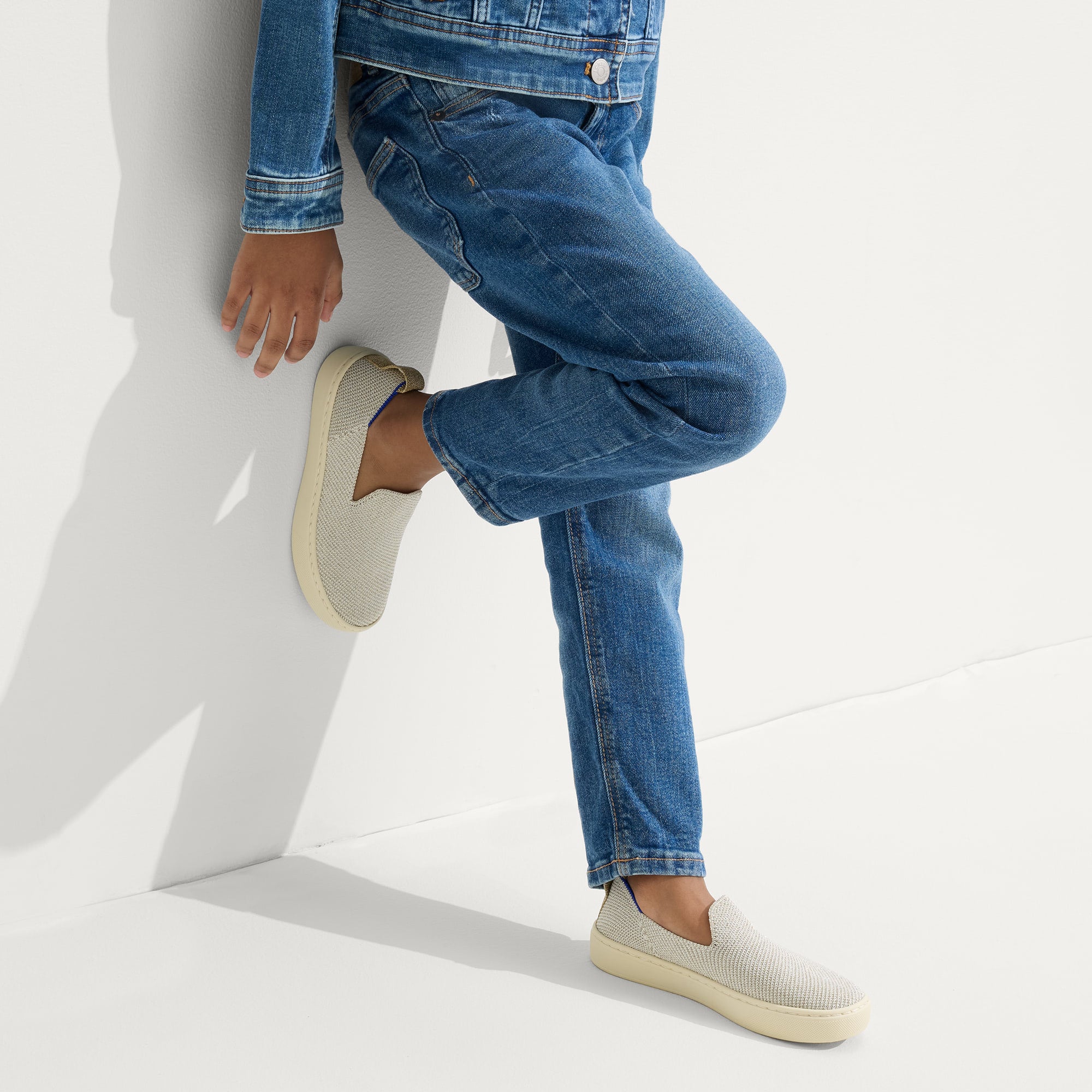 Alternative view of The Kids Sneaker   Diamond Twill