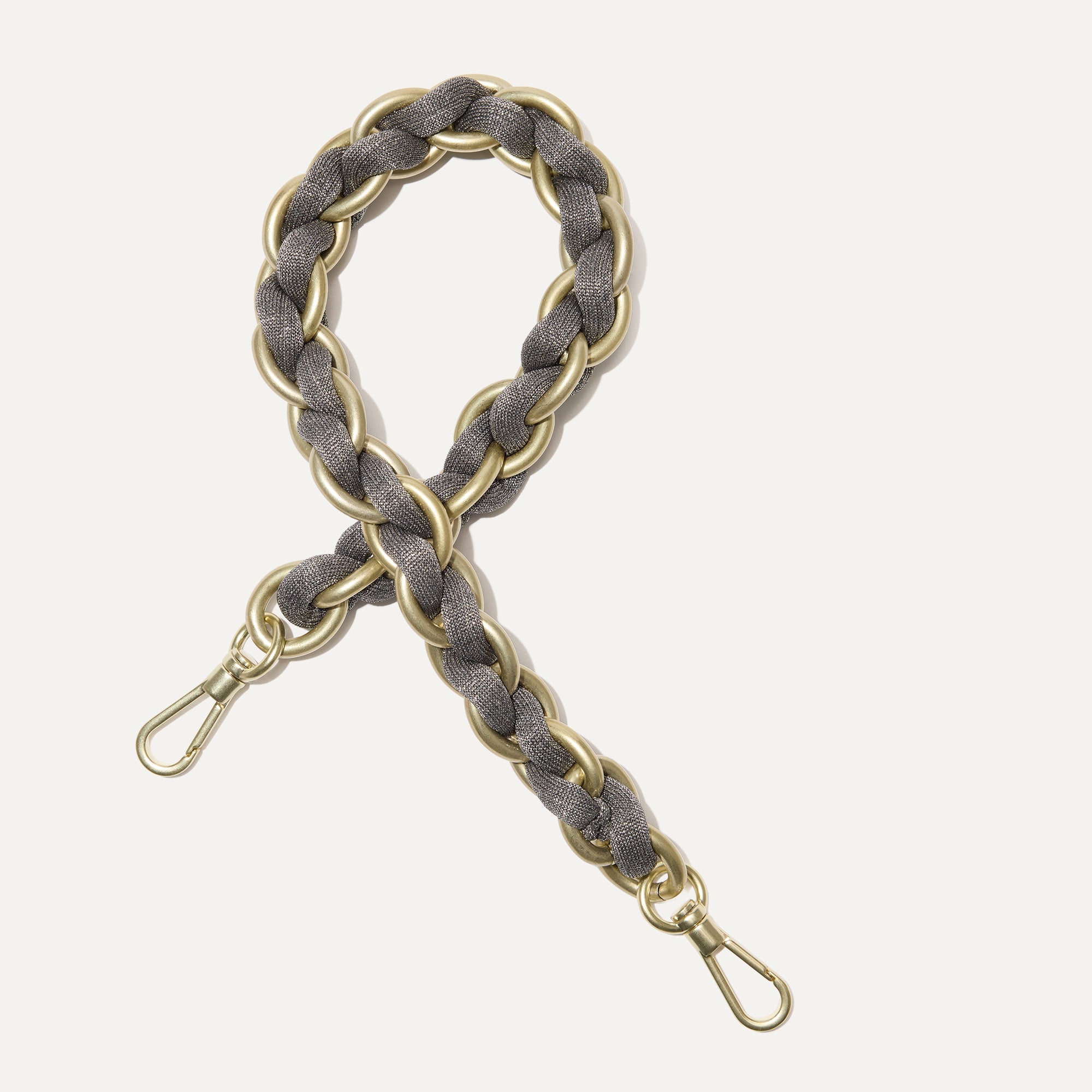 The Shoulder Strap   Golden Silver Chain