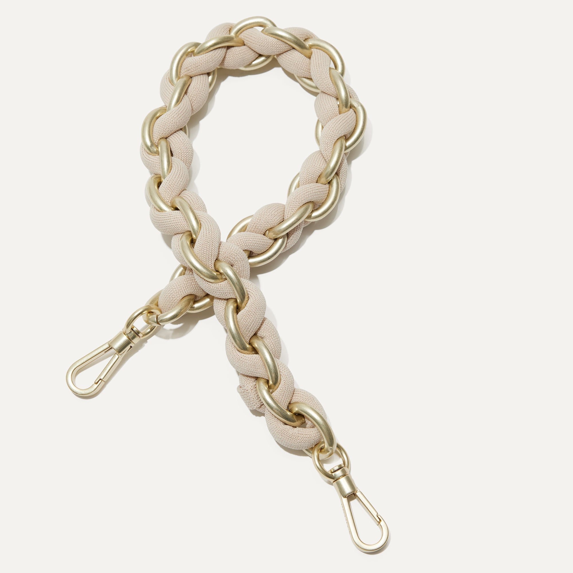 The Shoulder Strap   White Chain