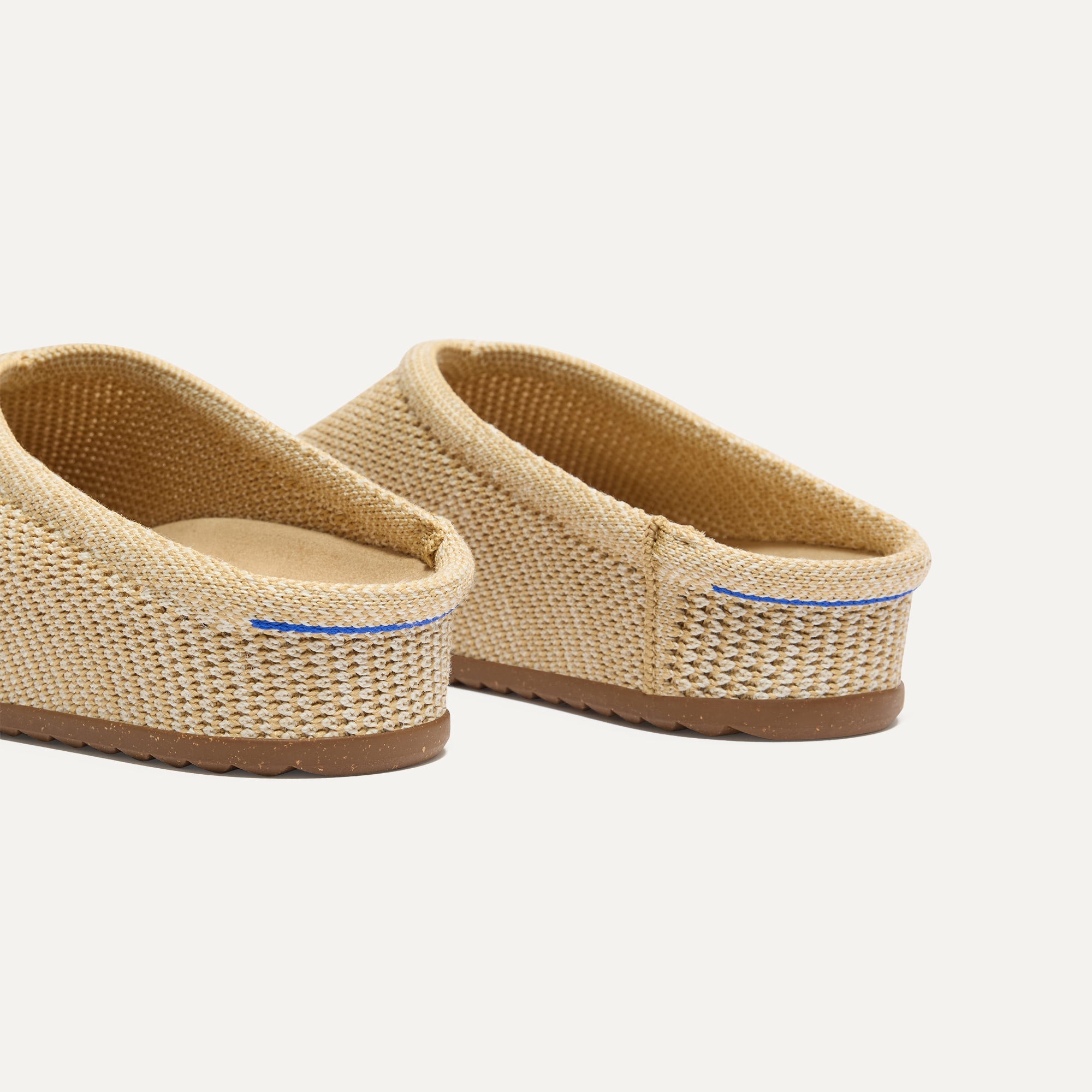 Alternative view of The Casual Clog   Pelican Raffia Knit