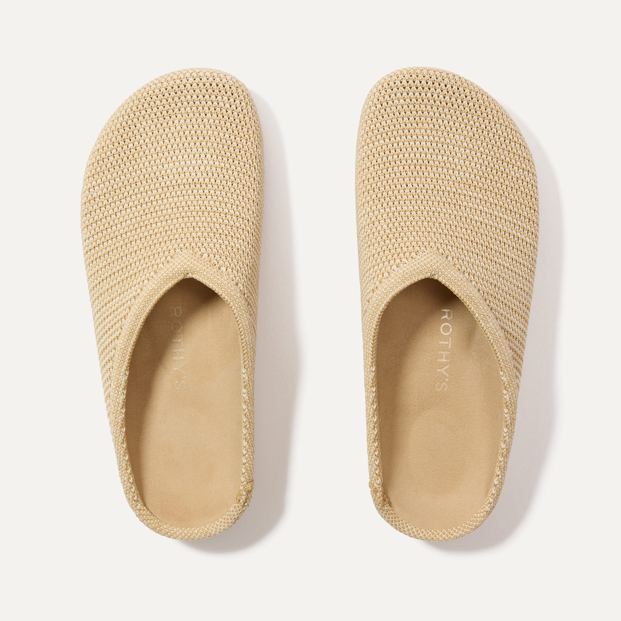 The Casual Clog   Pelican Raffia Knit