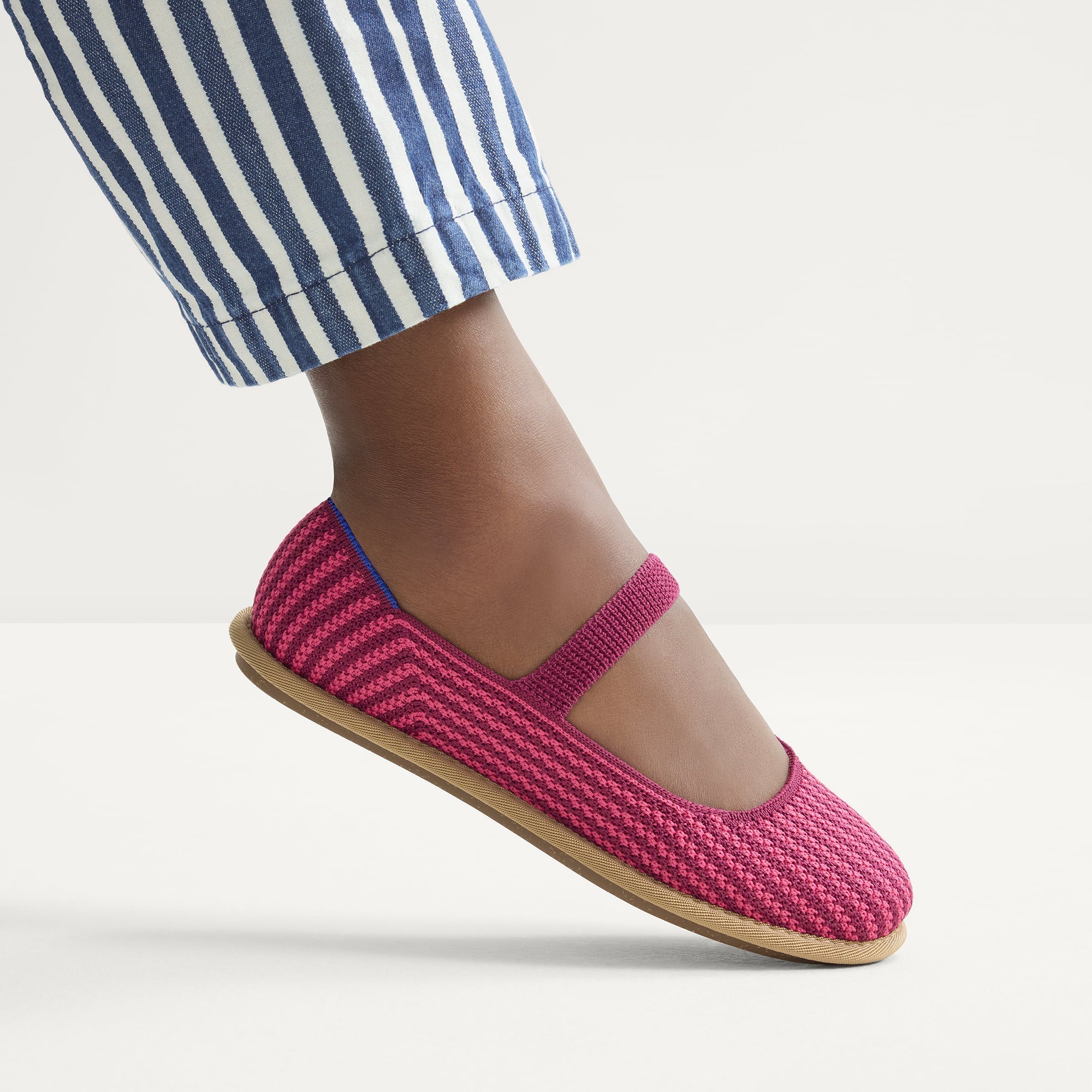 Alternative view of The Cruiser Mary Jane   Raspberry Stripe