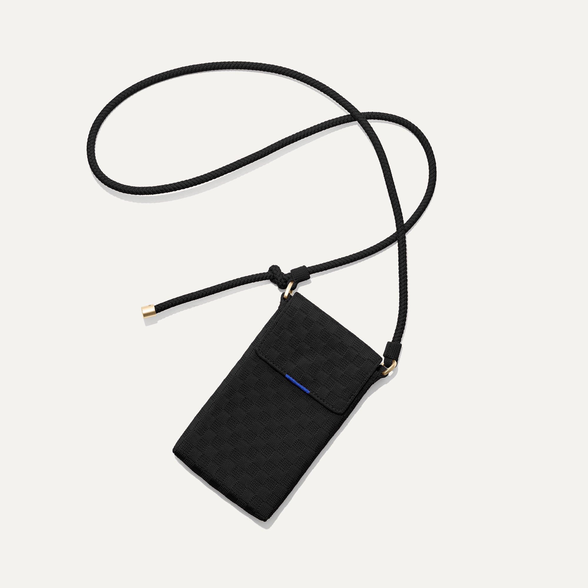 The Phone Crossbody   Black Sand