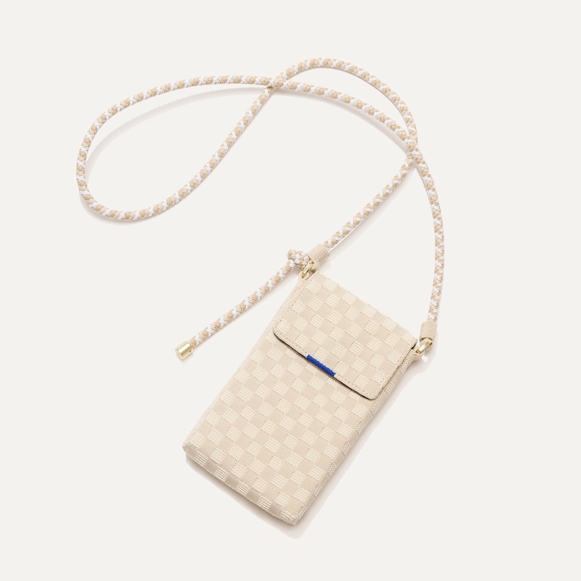 The Phone Crossbody   White Sand