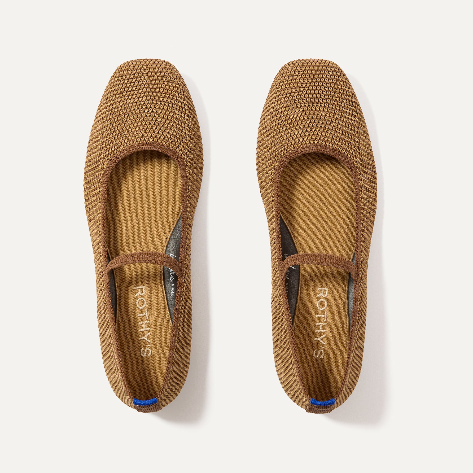The Max Square Mary Jane   Wheat Raffia Knit