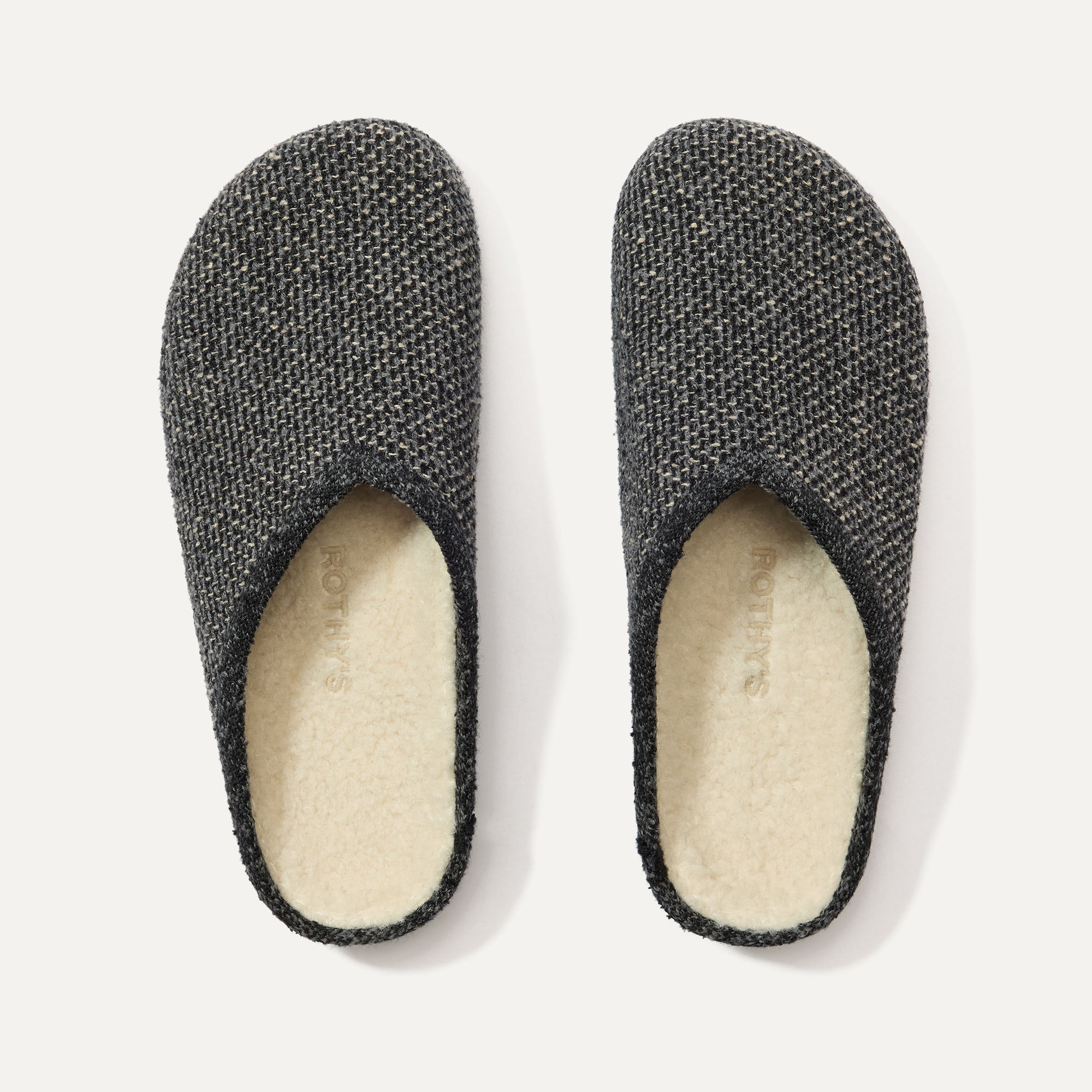 The Cozy Clog   Black Sesame Bouclé
