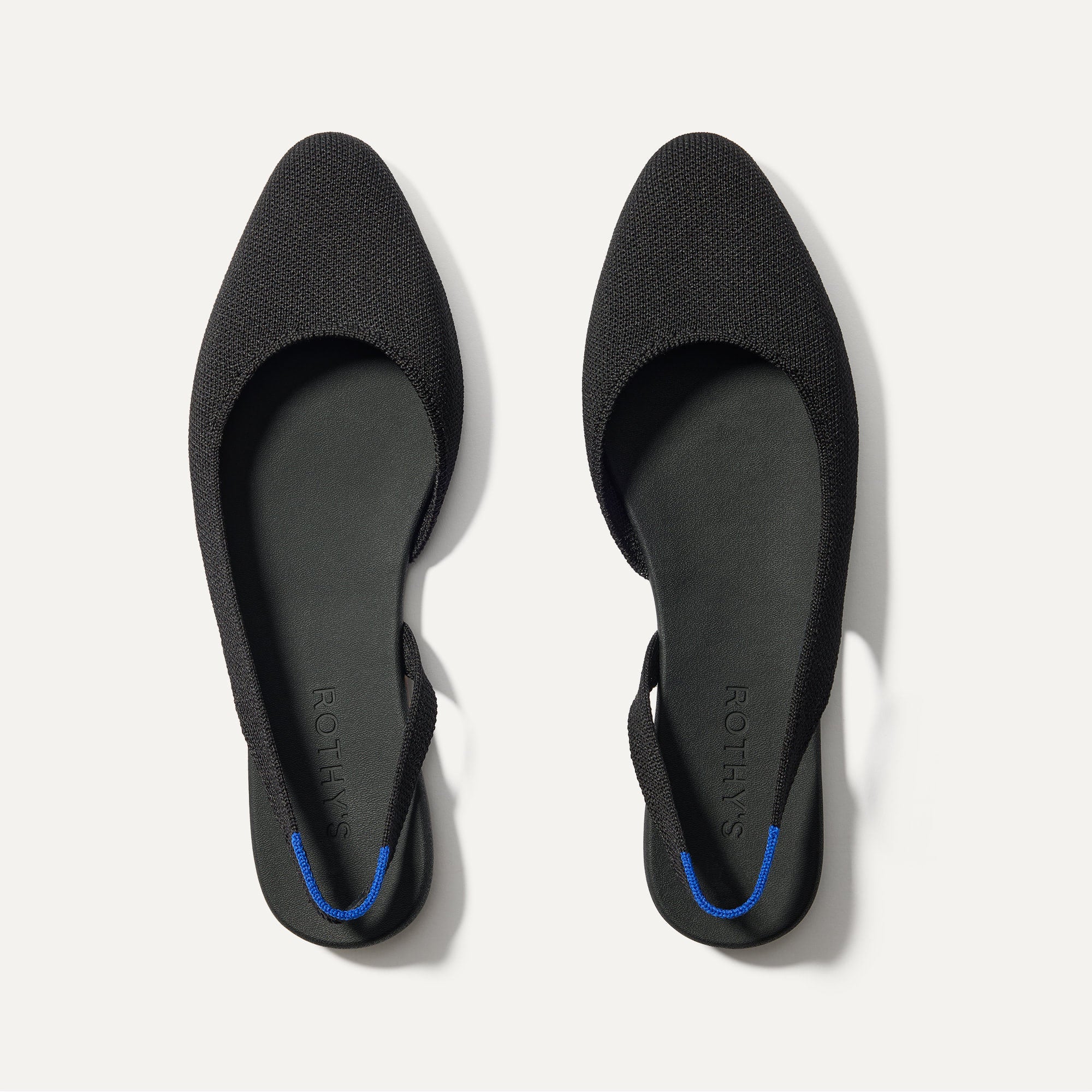 The Almond Slingback   Black