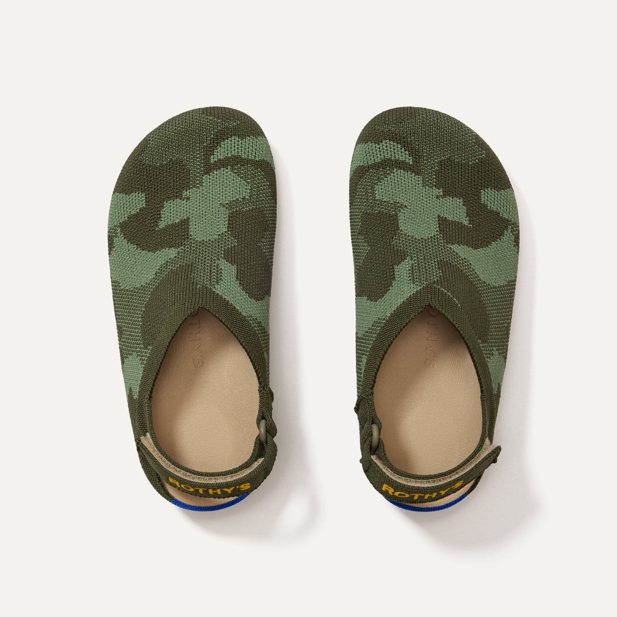 The Kids Clog   Green Camo