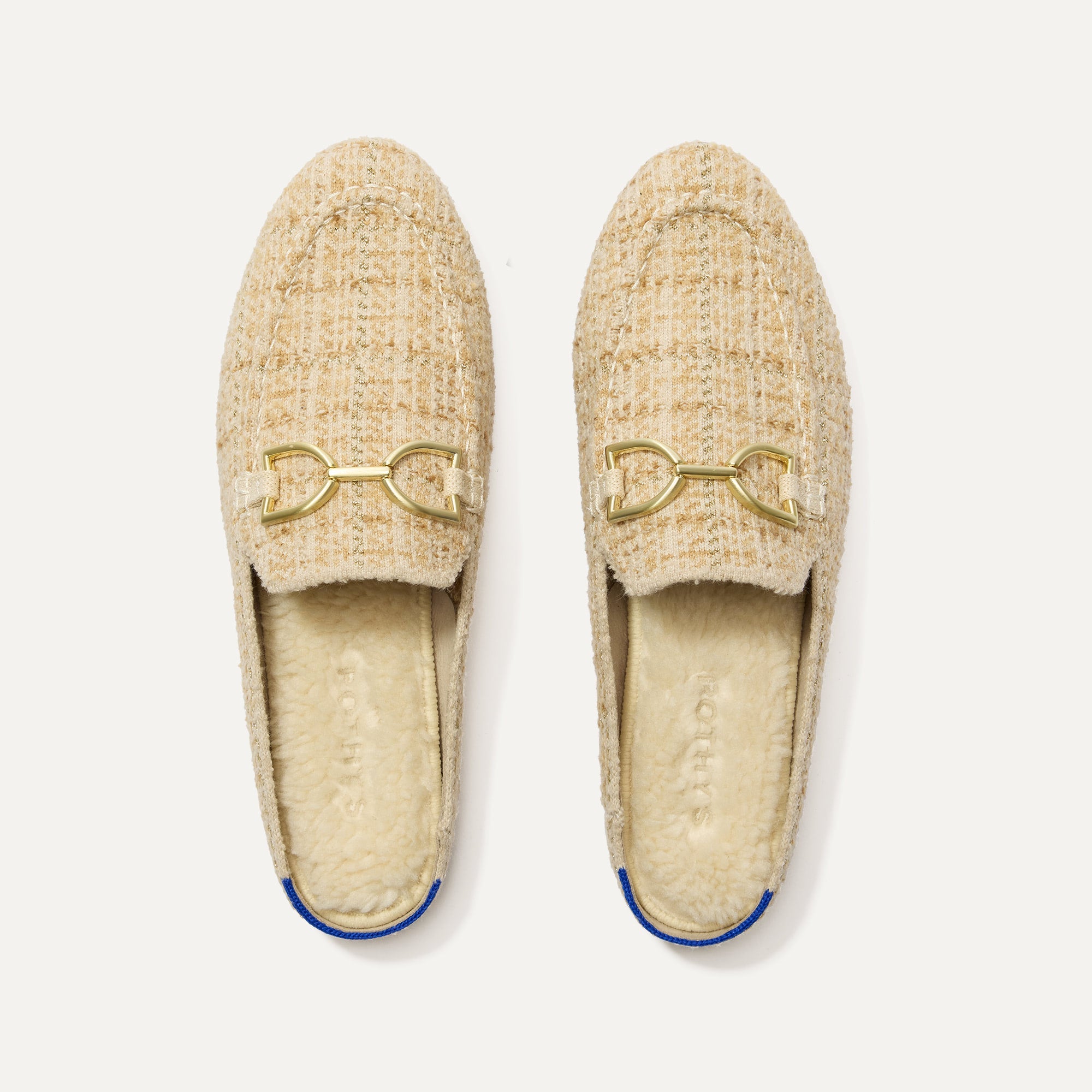 The Cozy Bit Loafer Mule   Moonlit Tweed