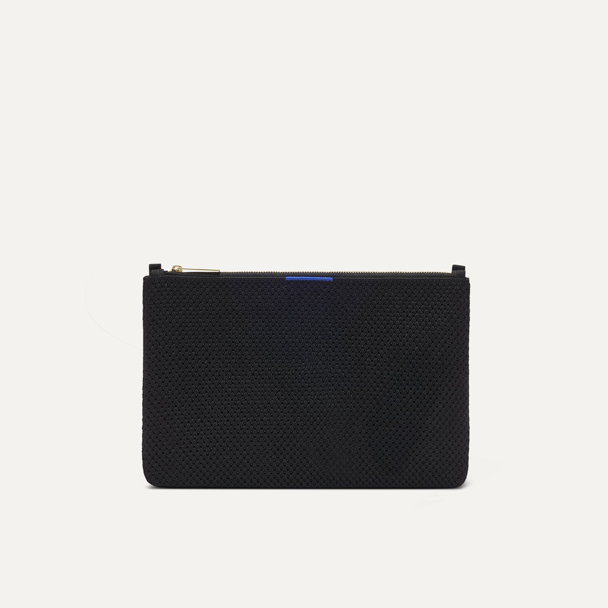 The Convertible Clutch   Black Espresso Open Knit