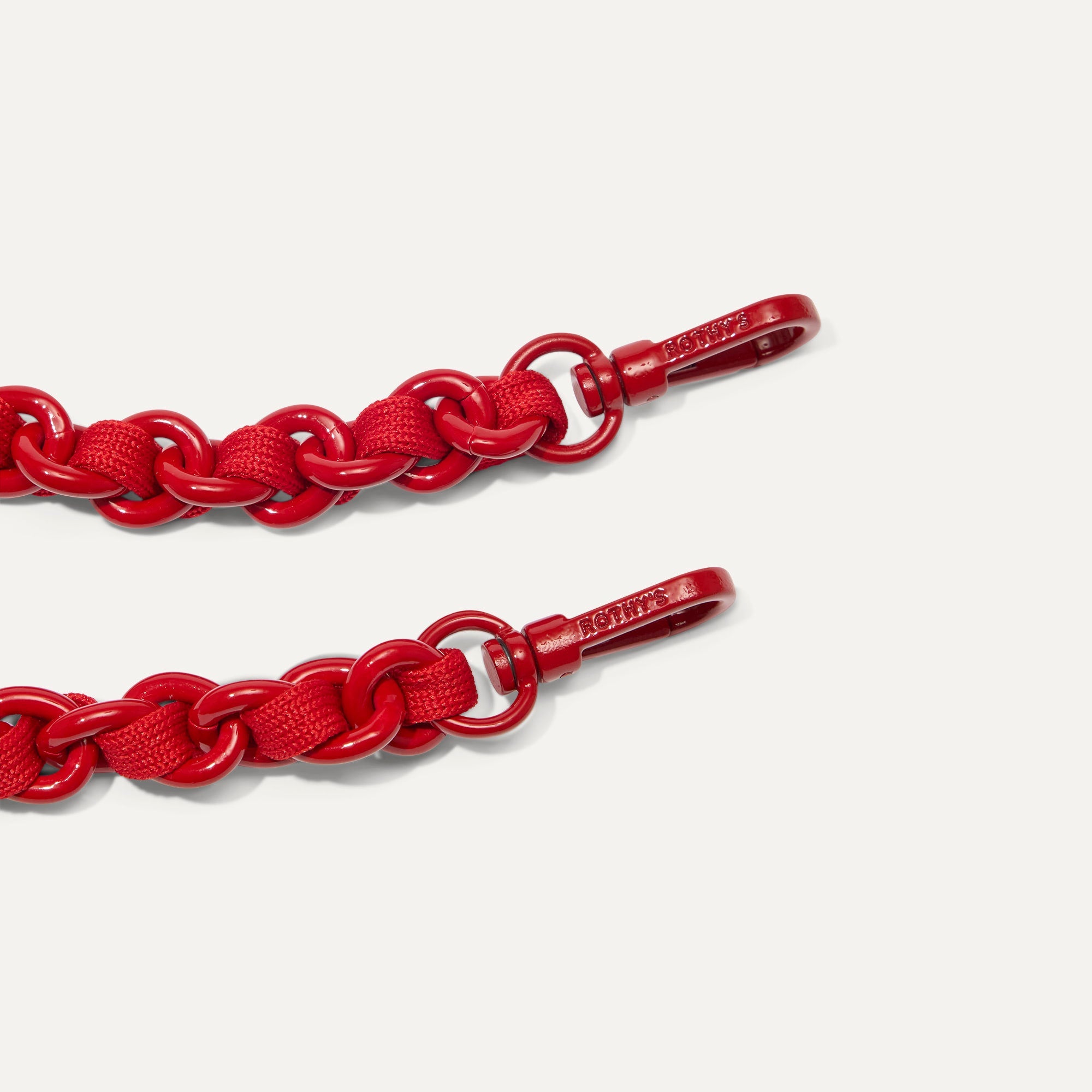 The Crossbody Strap   Scarlet Chain Knit - Image 3