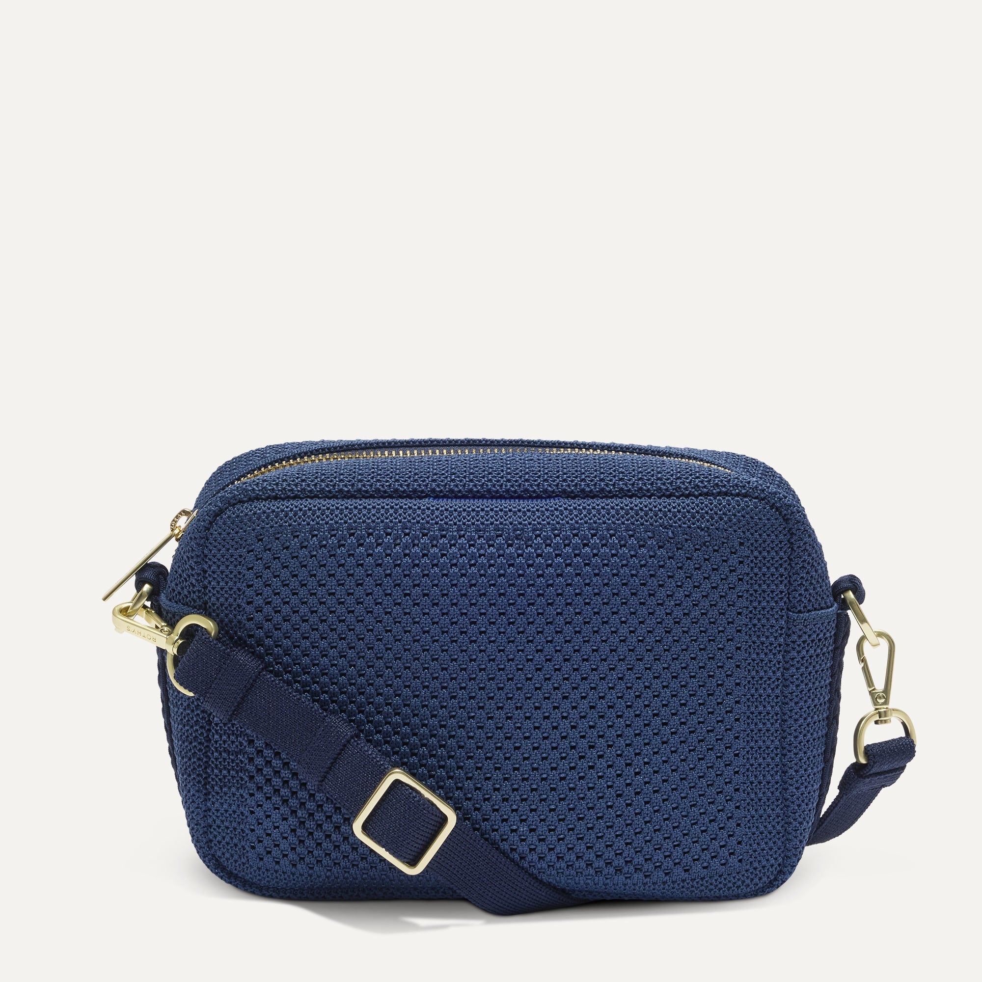 Alternative view of The Crossbody Camera Bag   Lagoon Open Knit