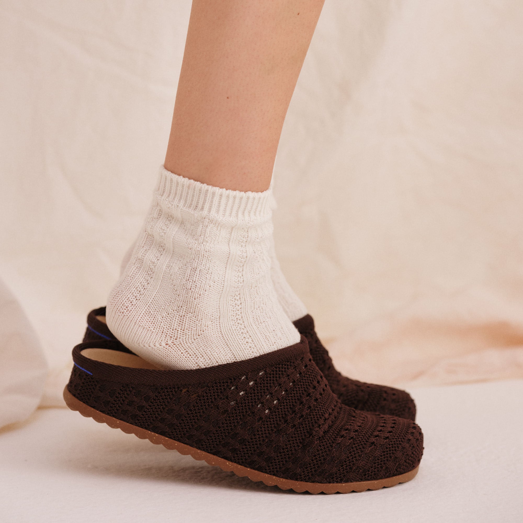 Alternative view of The Casual Clog   Chocolate Crochet